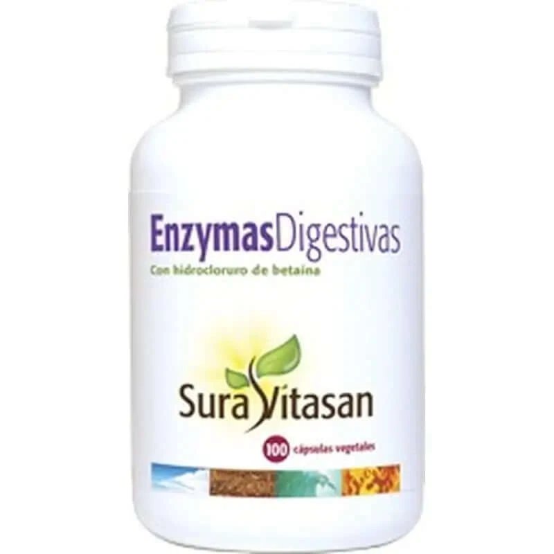 Sura Vitas Enzime digestive , 100 capsule