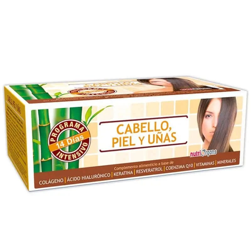 Tongil Nutriorgans Păr Piele Și Unghii 10 Ml , 14 fiole