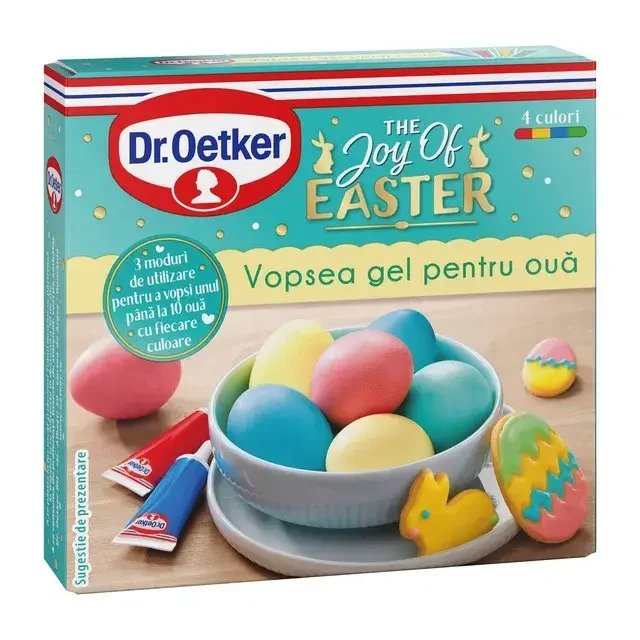 Vopsea gel pentru ouă, 40 g, Dr. Oetker