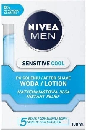 NIVEA Men Sensitive Cooling After Shave Water 1×100 ml, apă după ras