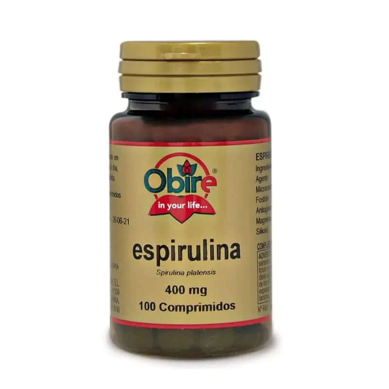 Obire Spirulina , 100 comprimate