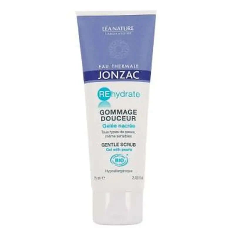Jonzac Eco-Bio Rehydrate Gentle Moisturising Exfoliating Scrub 75Ml. Bio