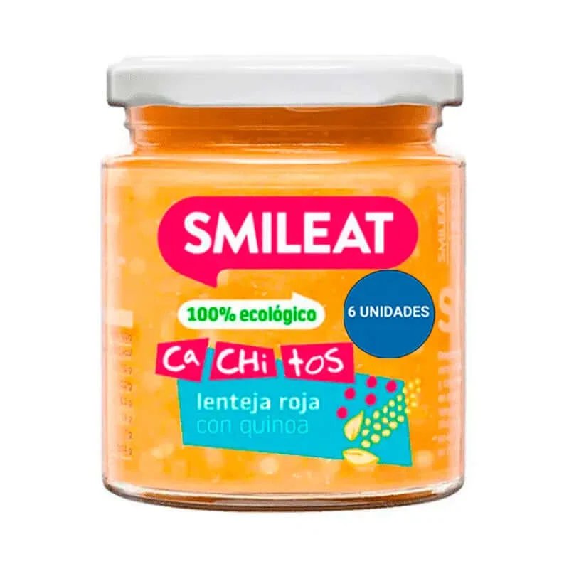 Smileat Organic Lentilă și Quinoa Chunks Organic, 6x230g