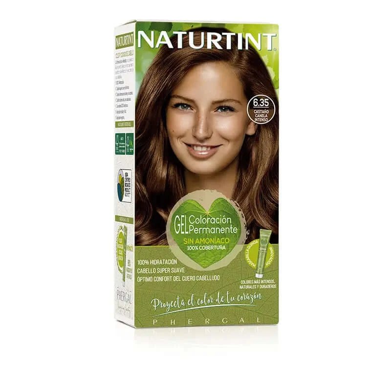 Naturtint Colorant permanent Colorant permanent fără amoniac 6.35 - Scorțișoară intensă maro