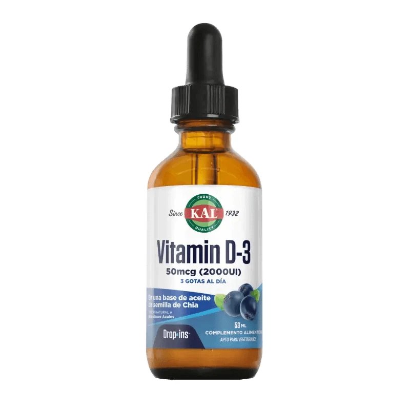 Solaray Vitamina D3 picături 53 ml