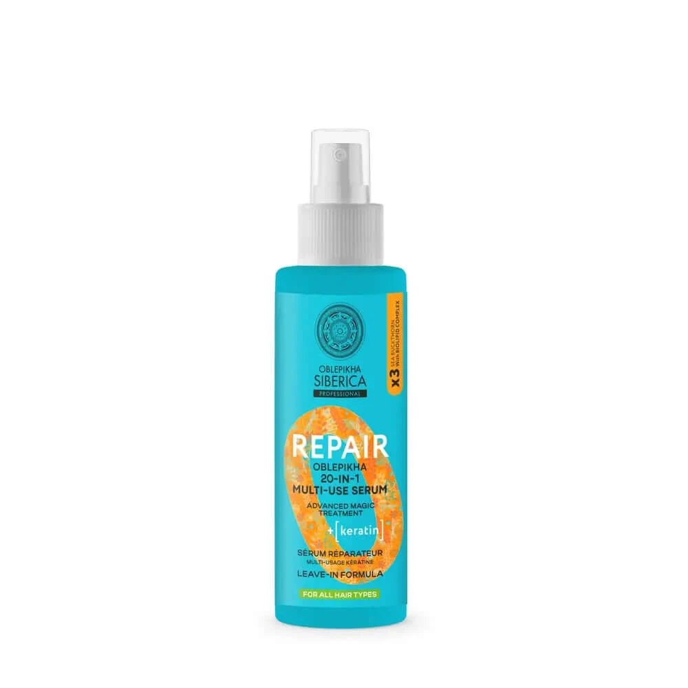 Natura Siberica Keratin Repair Ser multifuncțional, 200 Ml