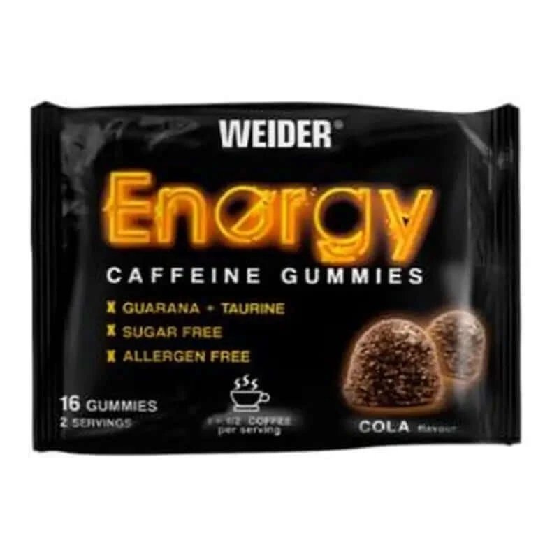 Weider Weider Energy Caffeine Cola 16Gummies