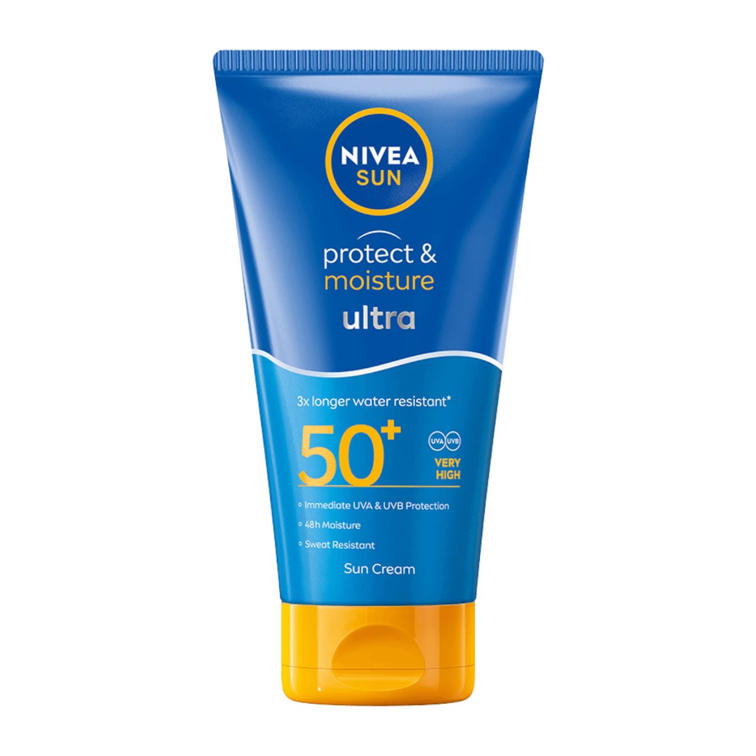 Nivea Sun Protect & Moisture, Loțiune solară ultrahidratantă, SPF 50+, 150 ml