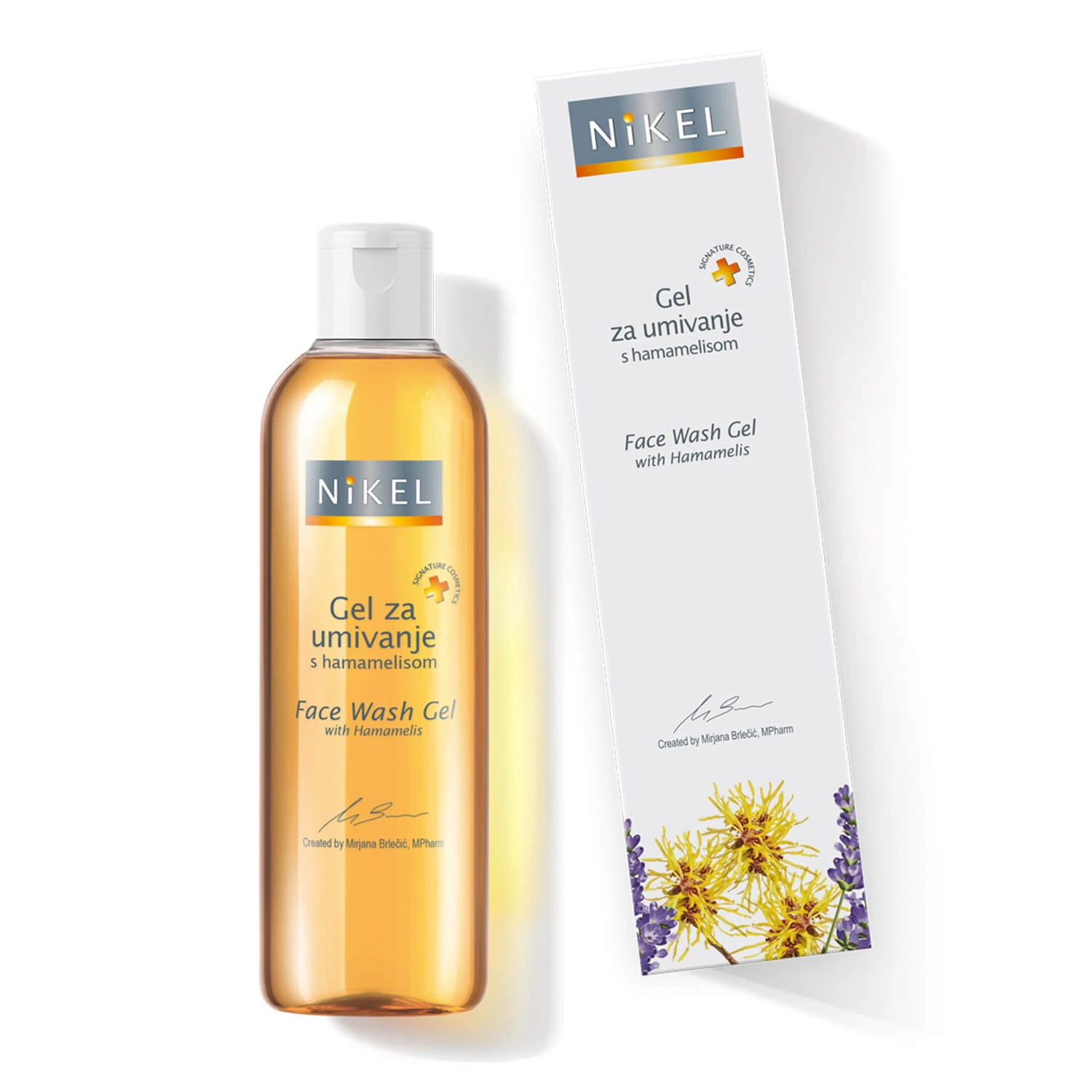 Nikel, gel de curățare facială cu hamamelis, 200 ml