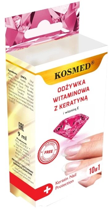 Balsam de unghii Kosmed cu keratină 9ml