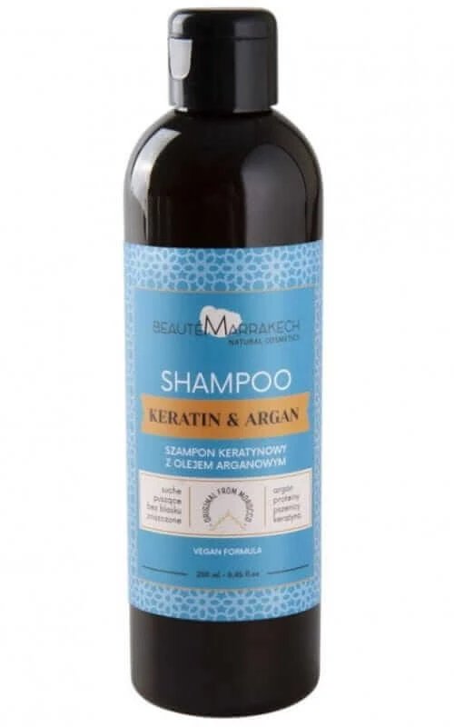 Șampon regenerant cu keratină și ulei de argan 250ml
