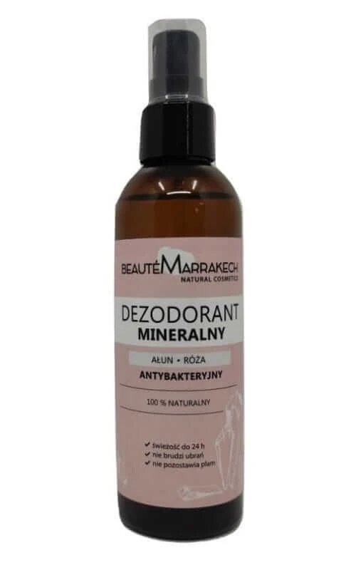 Rose hyrdolate alcalin deodorant 100ml Beaute Marrakech