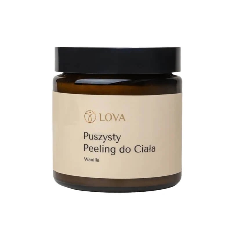 Lova Fluffy Body Scrub, vanilie, 120 ml