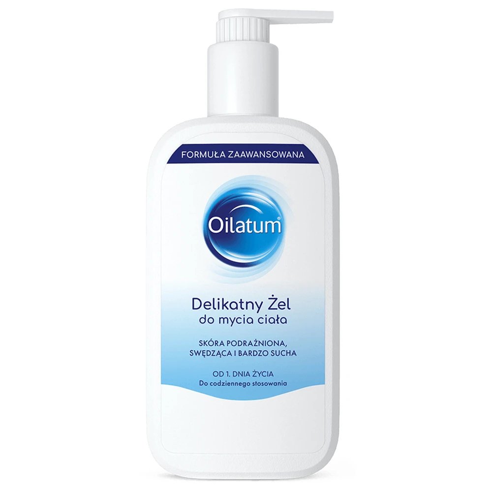 Gel de spălare corporală Oilatum Advanced Formula, din prima zi de viață, 400 ml