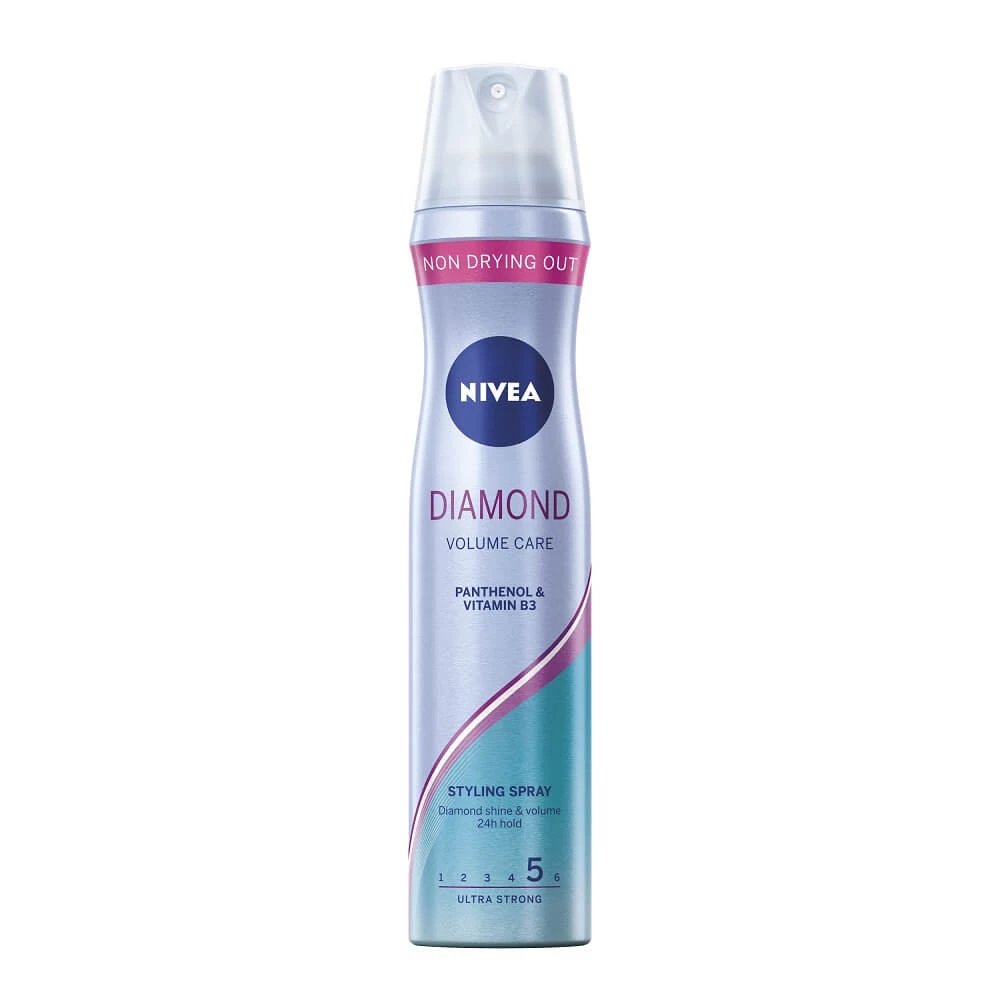 Spray de păr Nivea Diamond Volume Care, 250 ml