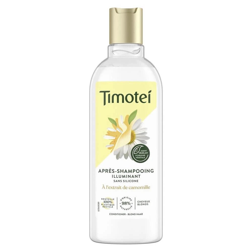Timotei Golden Reflections Balsam iluminator pentru păr blond, 300 ml