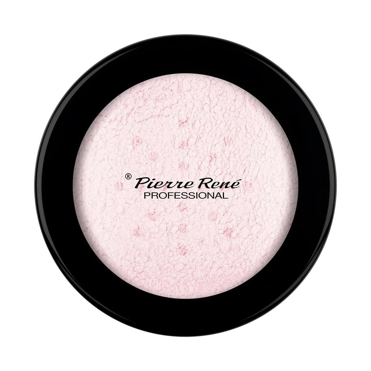Pierre Rene Natural Glow Powder Pudră de față 01 roz, 10 g