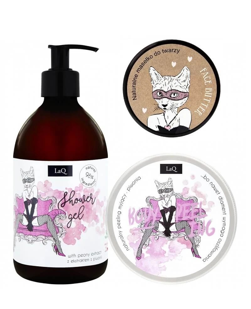 Kit LaQ Pătură Gel, 500 ml + Mousse, 100 ml + Unt, 50 ml + Scrub, 200 ml