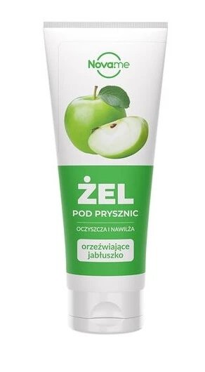 Novame, Gel de duș, mere răcoritoare, 250 ml