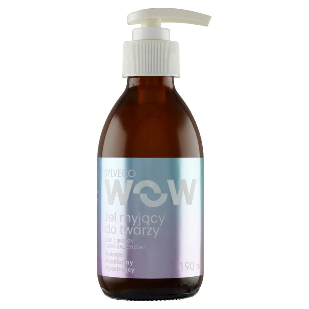 Sylveco WOW, Gel de curățare facială, 190 ml