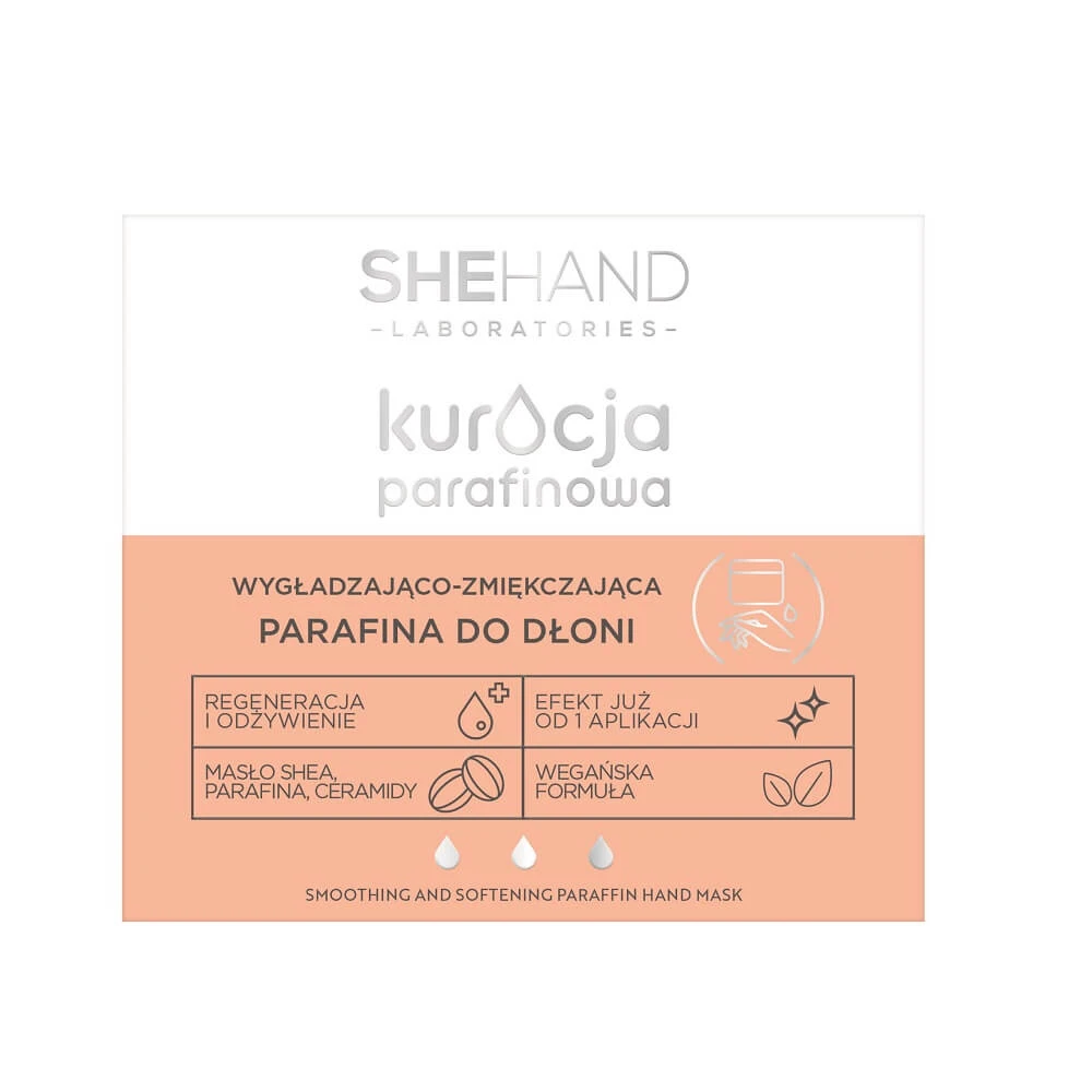 Shehand Paraffin Treatment parafină netezitoare și înmuiantă pentru mâini, 80 g