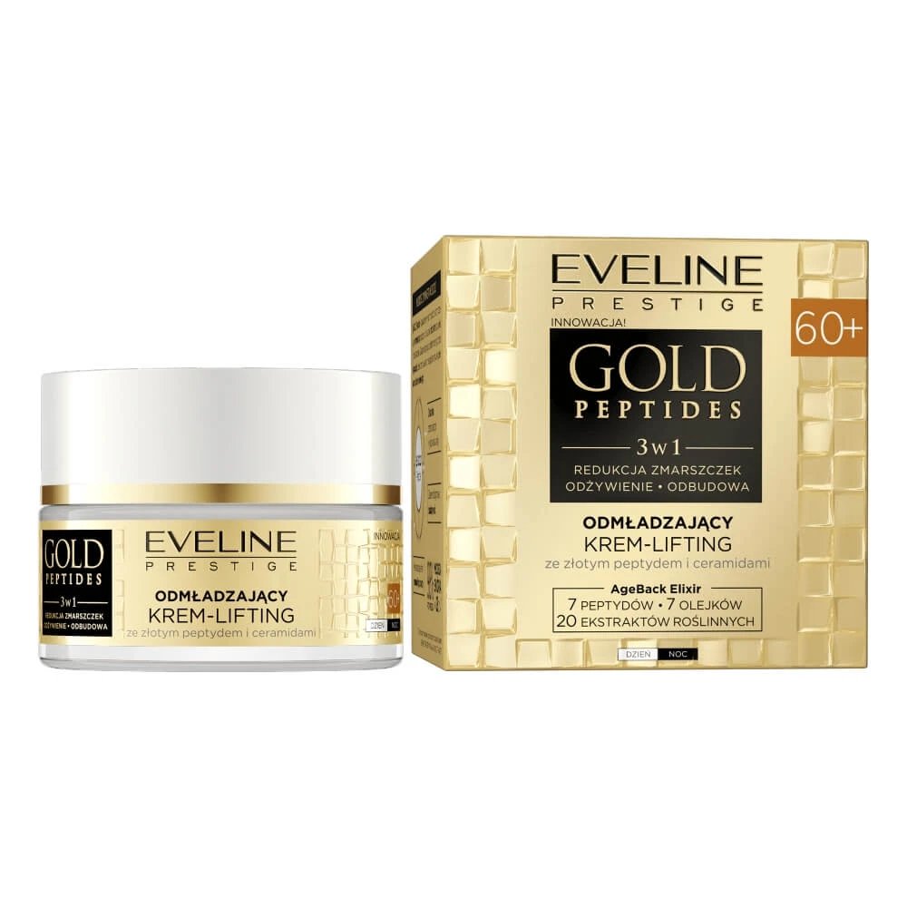Eveline Cosmetics Gold Peptides Rejuvenating Lifting Cream 60+, 50 ml