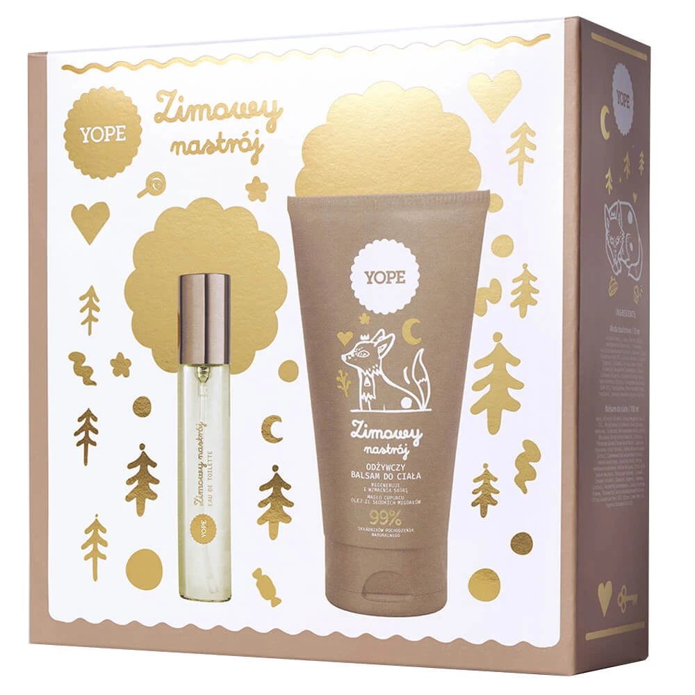 Yope Winter Mood set, loțiune de corp, 150ml + apă de toaletă, 33ml