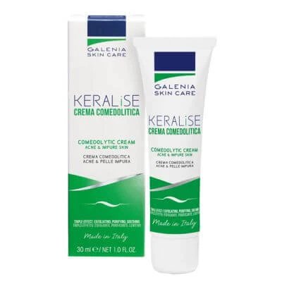 Keralise cremă de față pentru acnee și ten impur acid glicolic 6% 30 ml