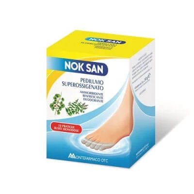 Nok san baie de picioare super-oxigenată 25 g