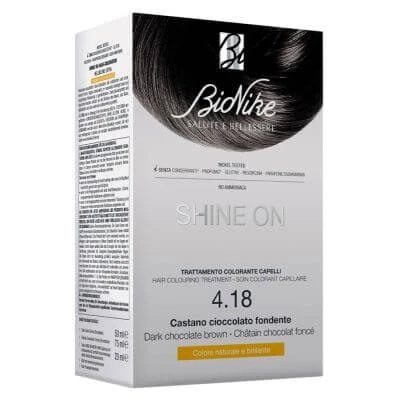 Shine on dark chocolate brown 4.18 Sticlă de 75 ml + tub de 50 ml