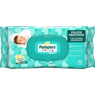 Baby fresh formulă exclusivă 70 bucăți