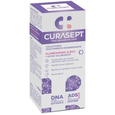 Curasept Ads DNA Apă de gură Tratament regenerant 200 ml
