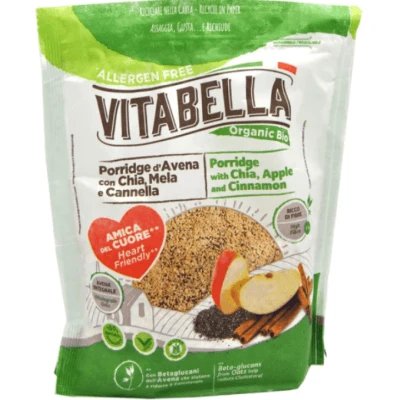 Porridge fulgi de ovăz mere scorțișoară 240 g