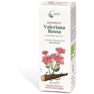 Caira valeriană roșu macerat hidroalcoolic picături organice 50 ml