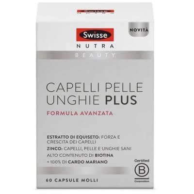 Swisse păr piele unghii plus 60 capsule moi