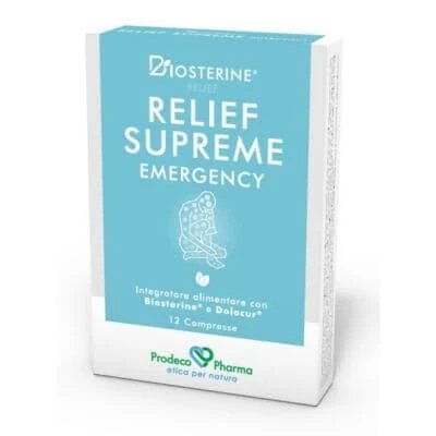 Biosterine relief suprem de urgență 12 comprimate