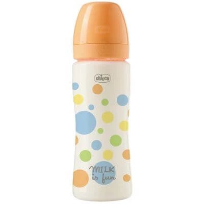 Chicco Perfect Easy Sticlă pentru bebeluși din silicon 330 ml