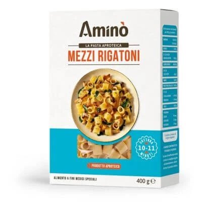 Amino' jumătate rigatoni aproteici 400 g