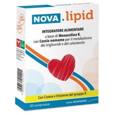 Nova lipid 30 comprimate