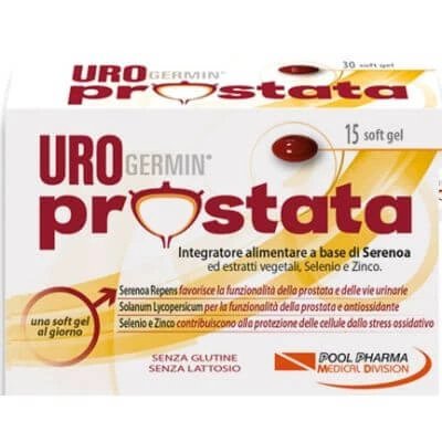 Urogermin prostată 15 capsule moi