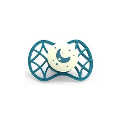 Nuvita 7065 air55 soother sym 0m+ glow aquamarine