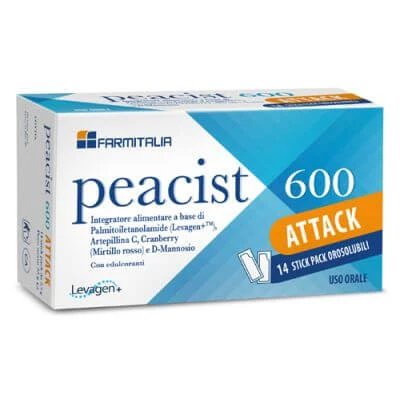 Peacist 600 atac 14 pachete de stickuri orosolubile