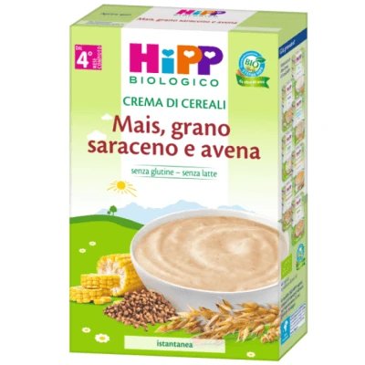 Crema Hipp cereale porumb hrișcă 200 g