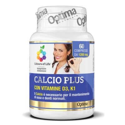 Colours of life calciu plus 60 comprimate 1200 mg
