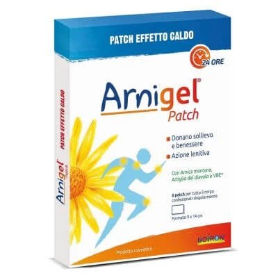 Arnigel plasture cald pentru corp 6 bucăți