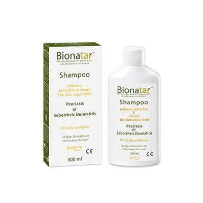 Șampon Bionatar indicat în prezența simptomelor de psoriazis și dermatită seboreică 200 ml
