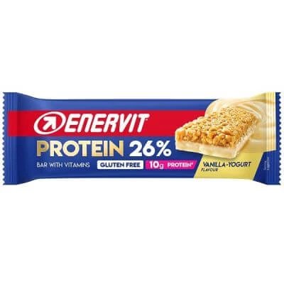 Enervit sport bară proteică 26% iaurt vanilat 40 g