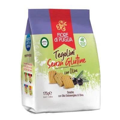 Fiore di puglia tegolini cu măsline 175 g