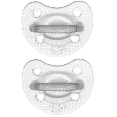 Chicco cristal cauciuc siliconic 2-6 luni 2 bucăți