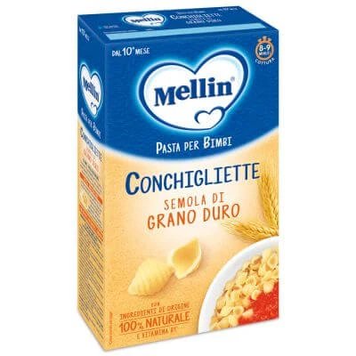 Mellin conchigliette 100% grâu dur 280 g